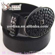 Hot Sell Classic Plain Black Leather Belt Wholesale